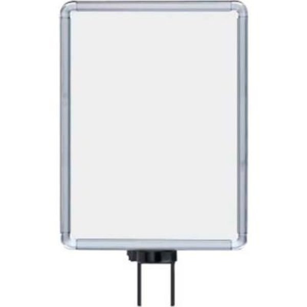 Lavi Industries , Vertical Swivel Sign Frame, , 11" x 14", For 7' Posts, Chrome 50-1131SV/CL